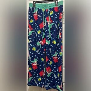 Colorful Disney’s Little Mermaid Print Pajama Pants